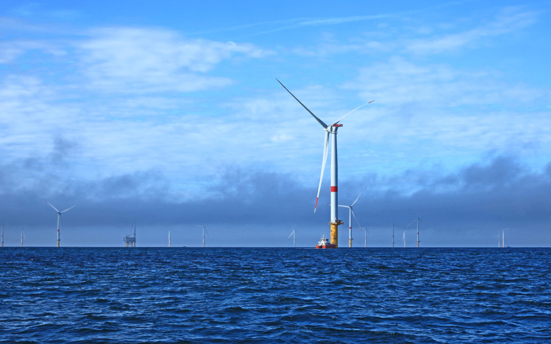 La Caisse d’Epargne Bretagne Pays de Loire participe au financement du parc éolien en mer de St-Nazaire